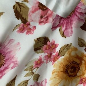 Floral midi dress 🌺🌸🌼